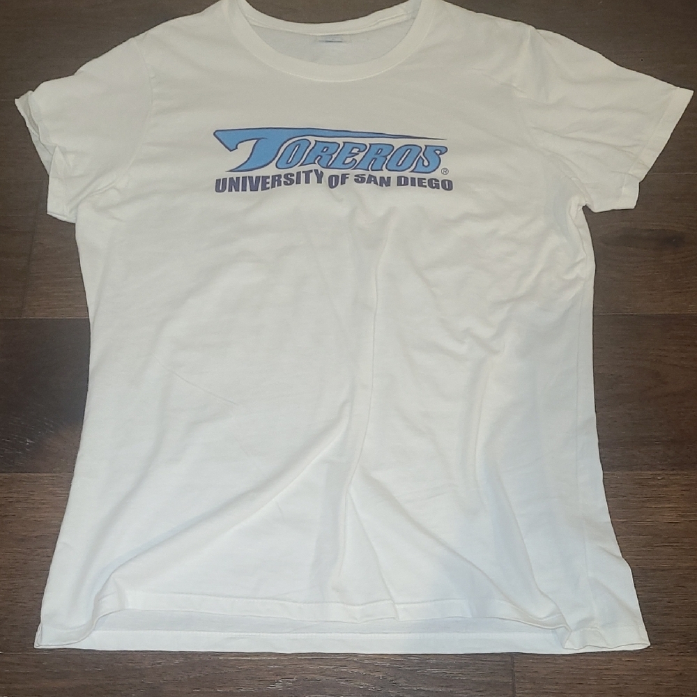 University of San Diego Toreros White T-Shirt